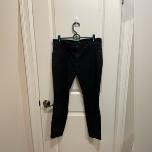 Express Black Denim Legging